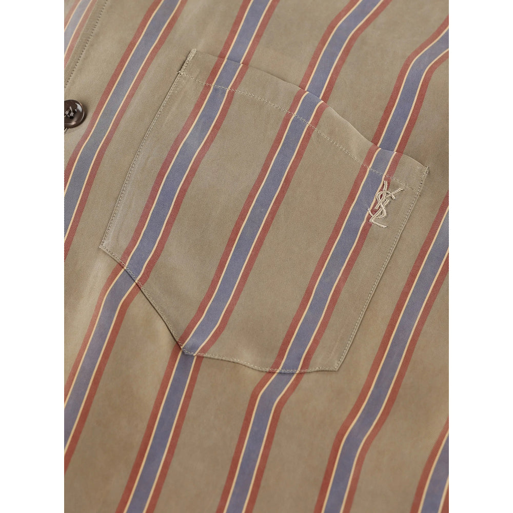 Saint Laurent Neutrals Shirts Men SAINT LAURENT