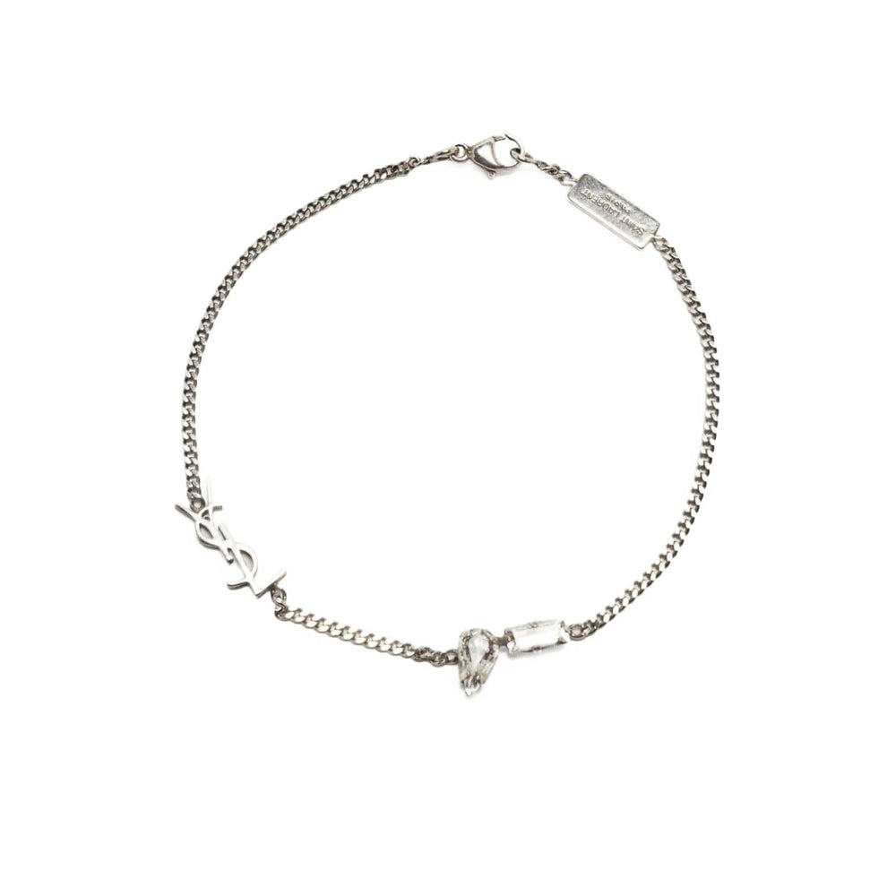 Saint Laurent Silver Bracelets Men SAINT LAURENT