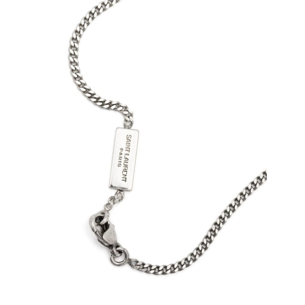 Saint Laurent Silver Bracelets Men SAINT LAURENT