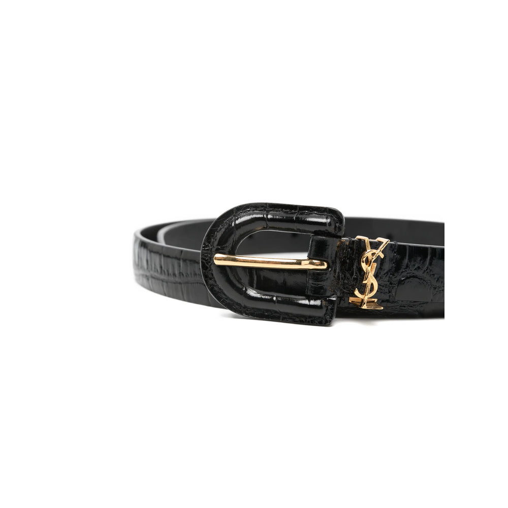 Saint Laurent Black Belts Women SAINT LAURENT