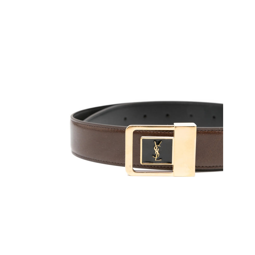 Saint Laurent Brown Belts Women SAINT LAURENT