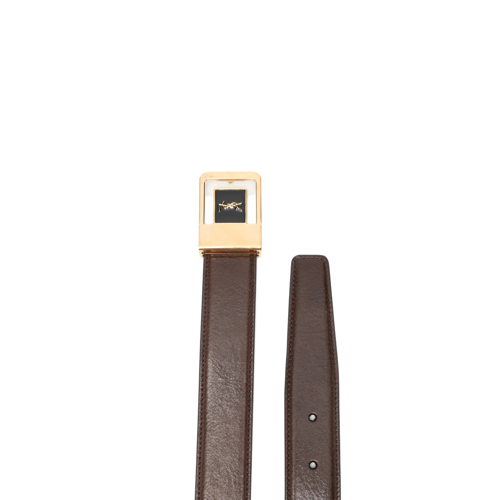 Saint Laurent Brown Belts Women SAINT LAURENT