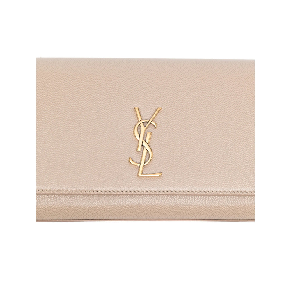 Saint Laurent Neutrals Clutch Bags Women SAINT LAURENT