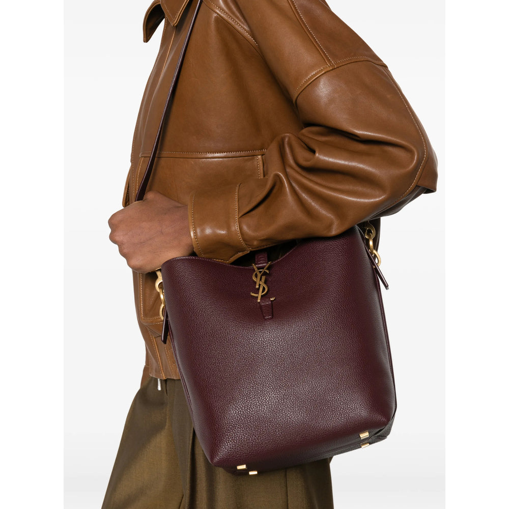 Saint Laurent Brown Tote Bags Women SAINT LAURENT