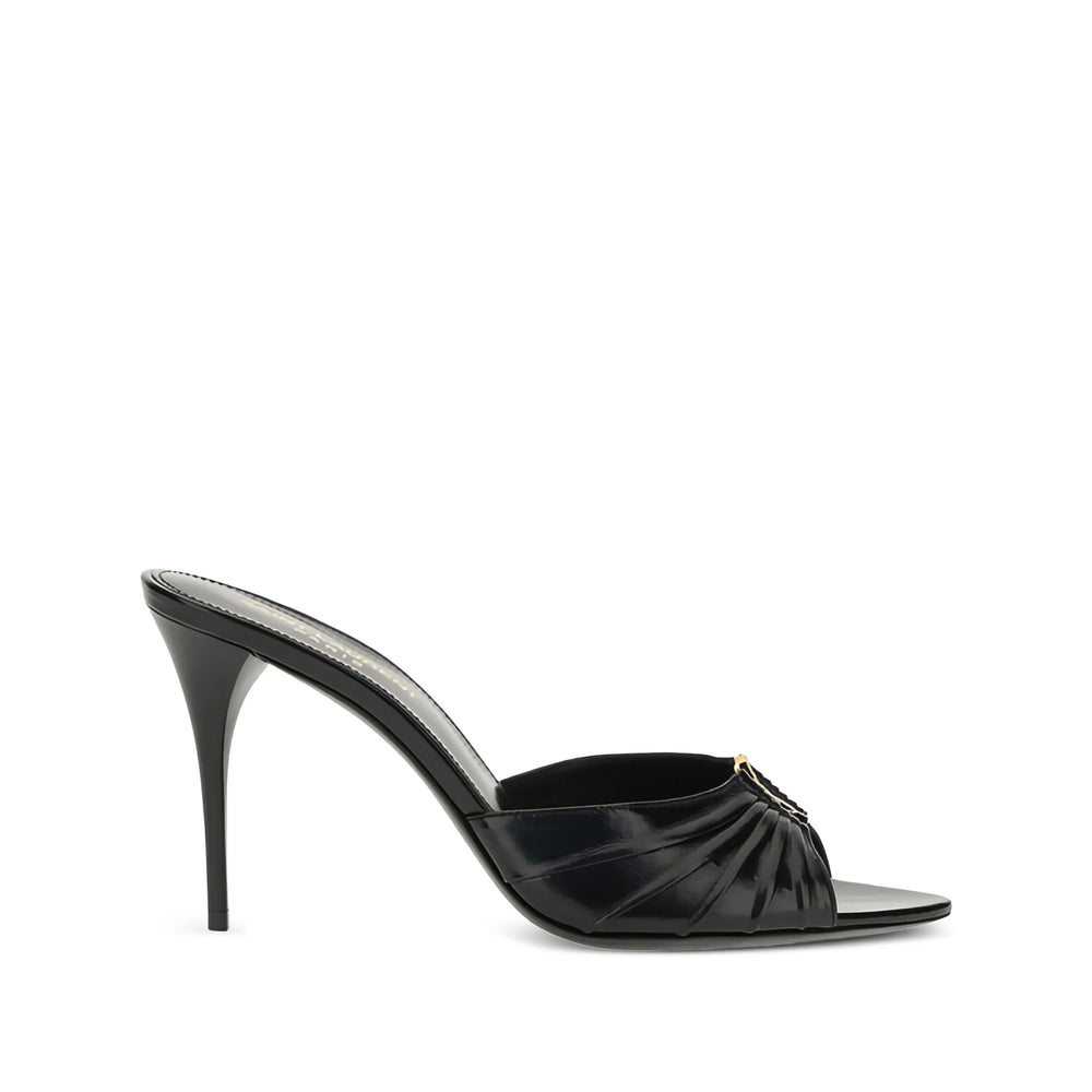 Saint Laurent Black Mules Women SAINT LAURENT