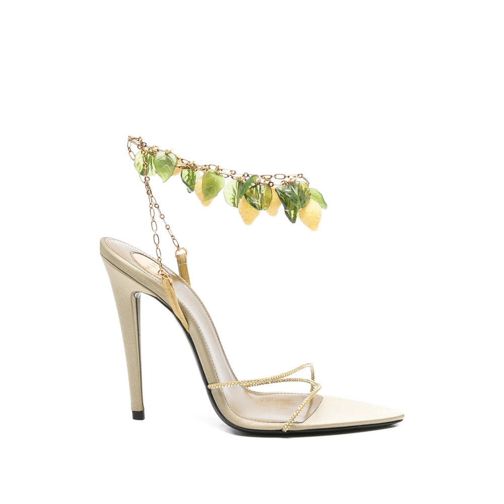 Saint Laurent Green Shoes Women SAINT LAURENT