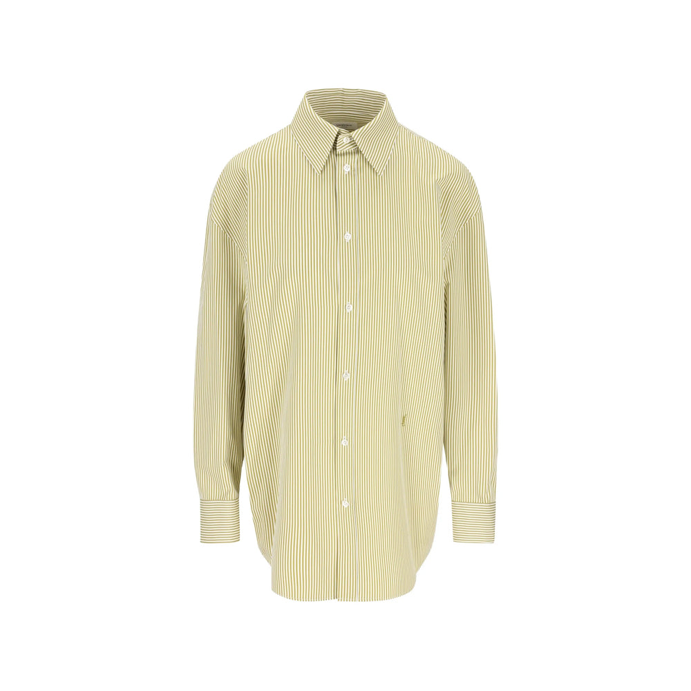 Saint Laurent Neutrals Tops - Shirts Women SAINT LAURENT