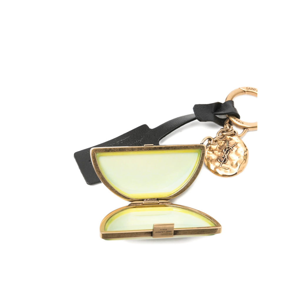 Saint Laurent Green Keyrings & Chains Women SAINT LAURENT
