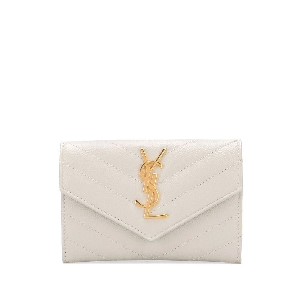 Saint Laurent White Wallets & Purses Women SAINT LAURENT