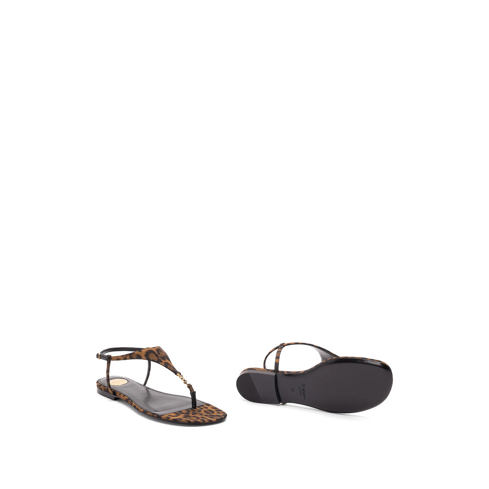 Saint Laurent Brown Shoes Women SAINT LAURENT