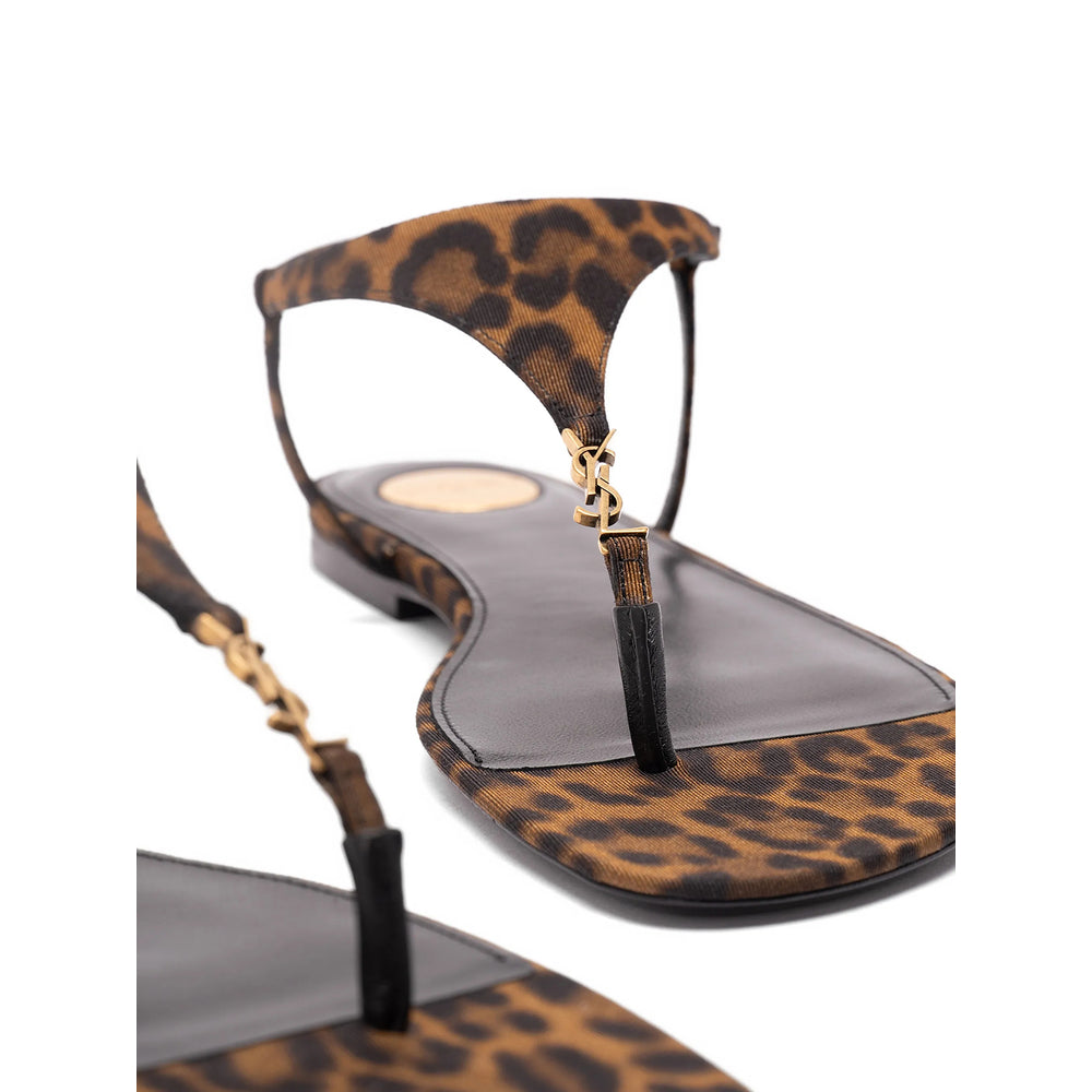 Saint Laurent Brown Shoes Women SAINT LAURENT