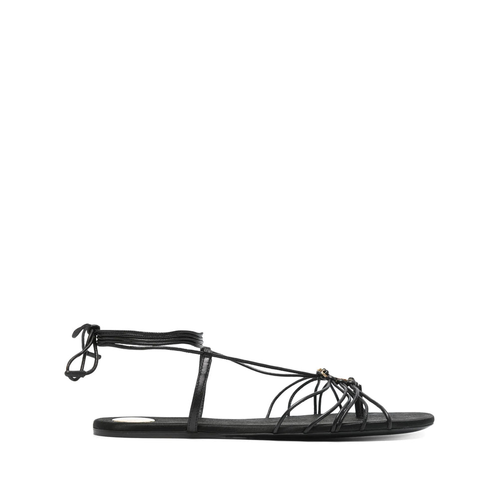Saint Laurent Black Sandals Women SAINT LAURENT