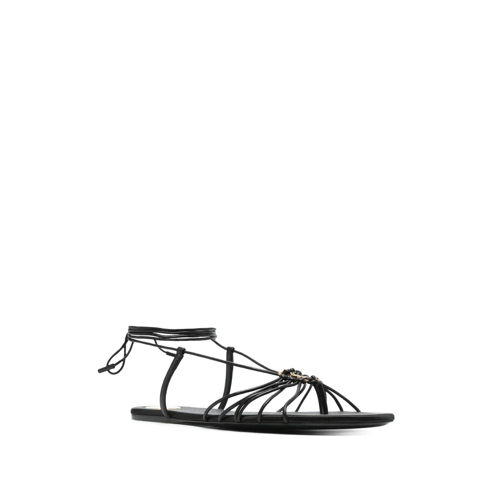 Saint Laurent Black Sandals Women SAINT LAURENT