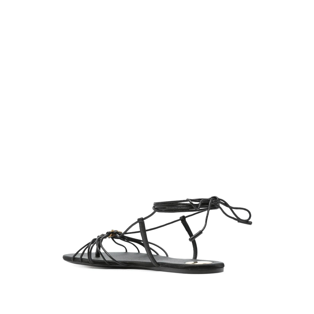 Saint Laurent Black Sandals Women SAINT LAURENT