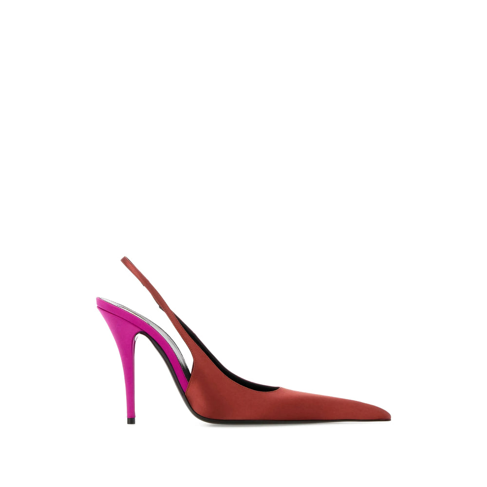Saint Laurent Red Boots Women SAINT LAURENT