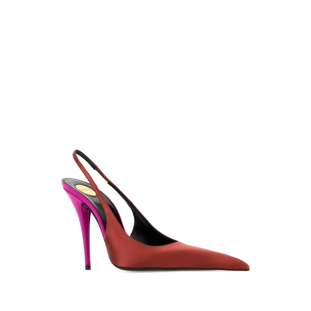 Saint Laurent Red Boots Women SAINT LAURENT