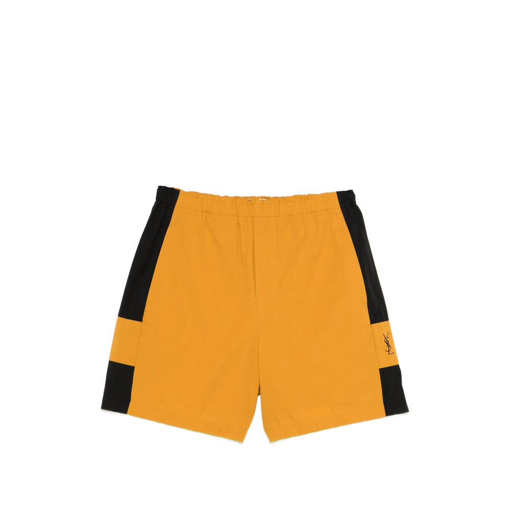 Saint Laurent Yellow Shorts - Short Shorts Women SAINT LAURENT