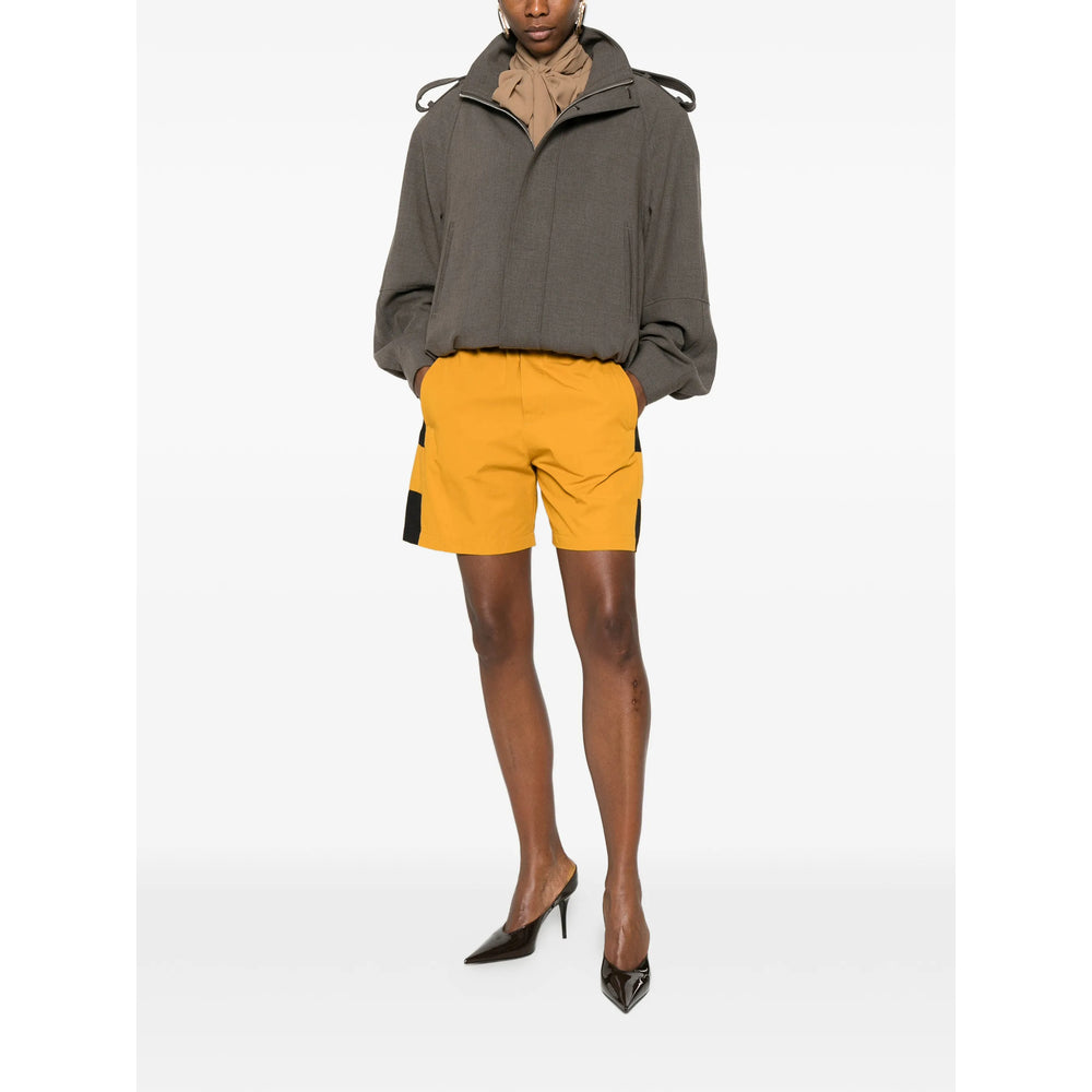 Saint Laurent Yellow Shorts - Short Shorts Women SAINT LAURENT