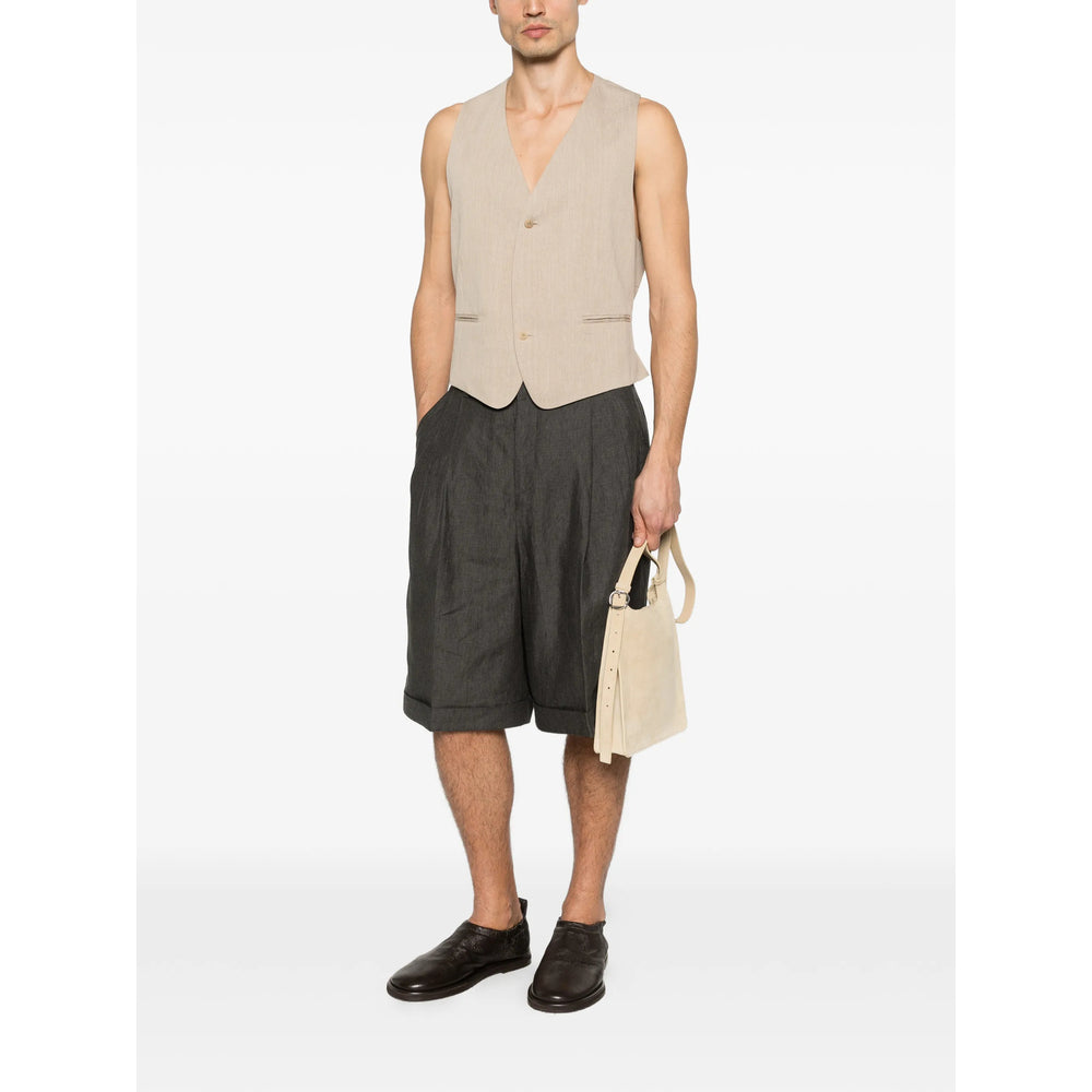 Jacquemus Grey Shorts - Tailored Shorts Men JACQUEMUS