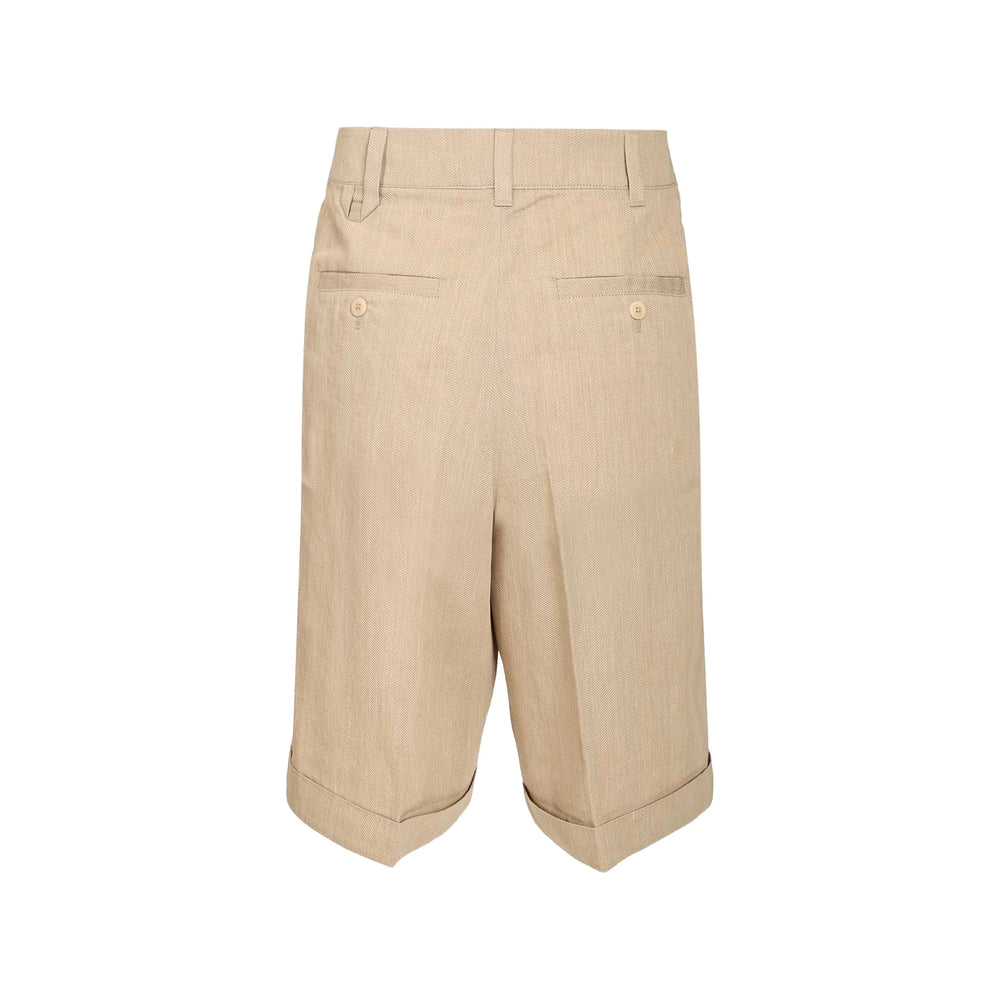 Jacquemus Neutrals Shorts - Tailored Shorts Men