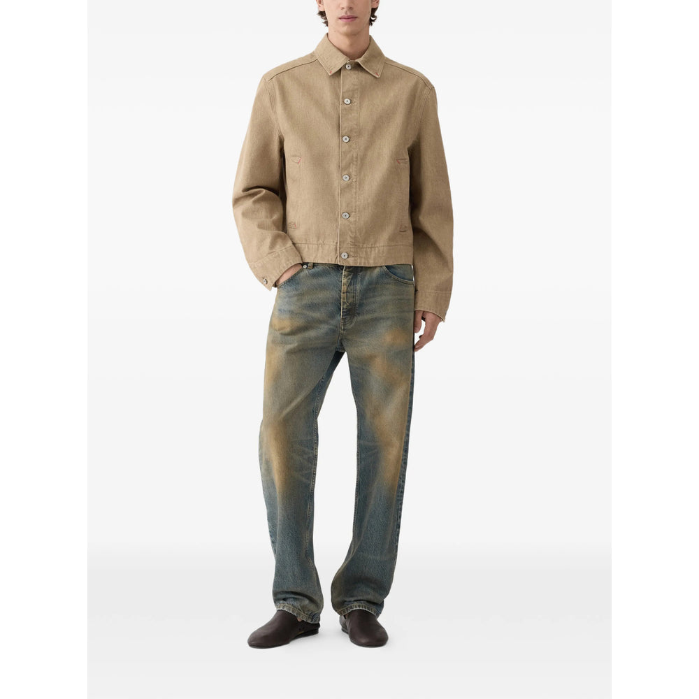 Jacquemus Neutrals Jackets - Shirt Jackets Men JACQUEMUS