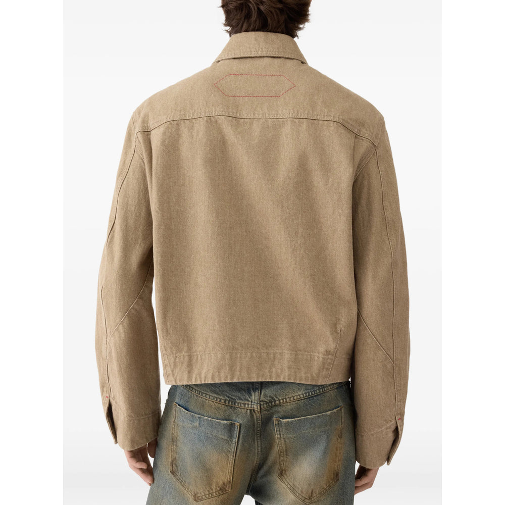 Jacquemus Neutrals Jackets - Shirt Jackets Men JACQUEMUS