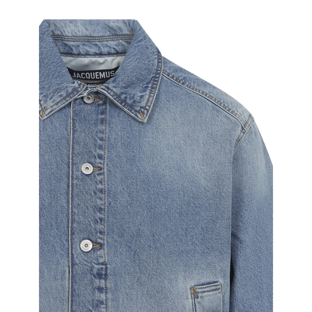 Jacquemus Blue Jackets - Denim Jackets Men JACQUEMUS
