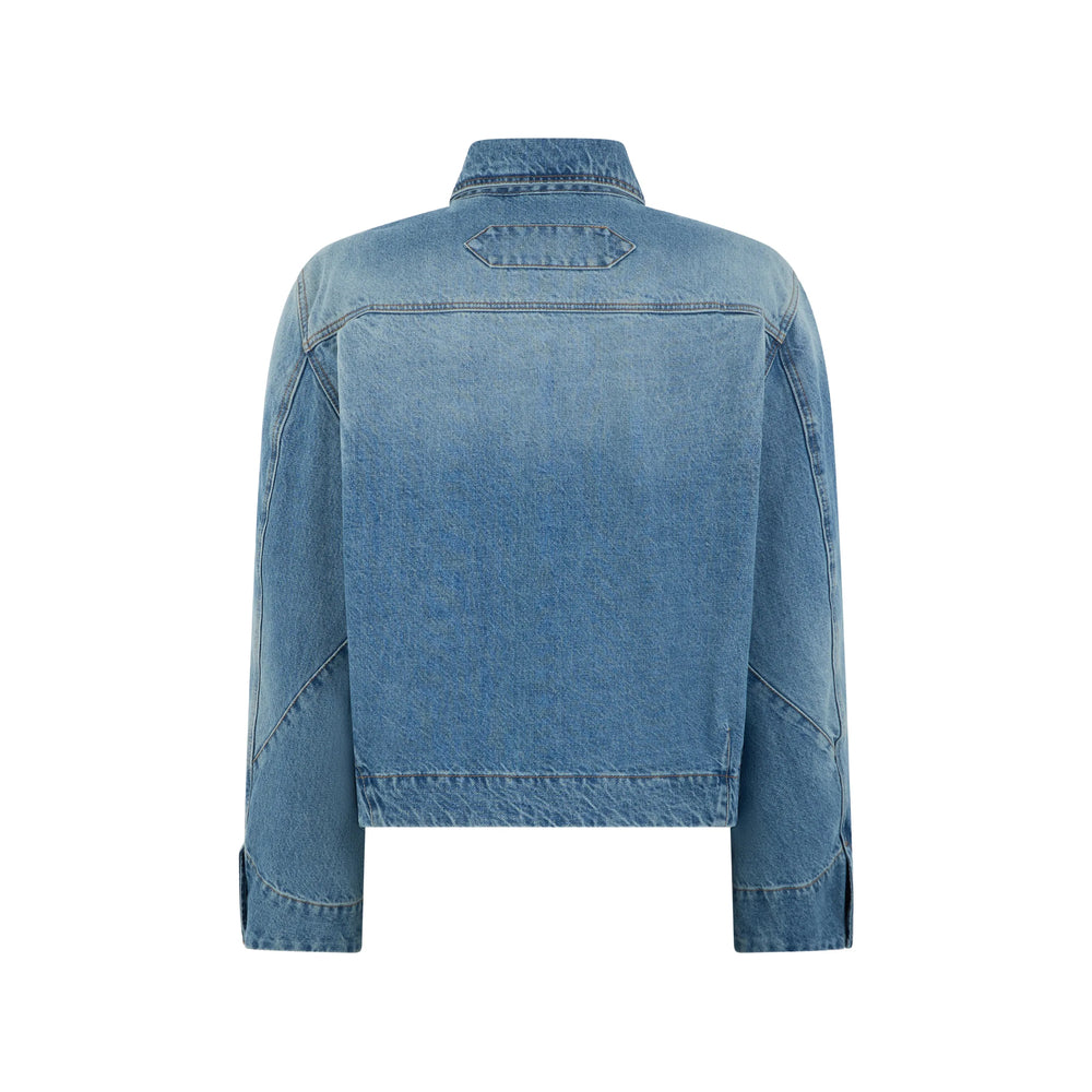 Jacquemus Blue Jackets - Denim Jackets Men JACQUEMUS