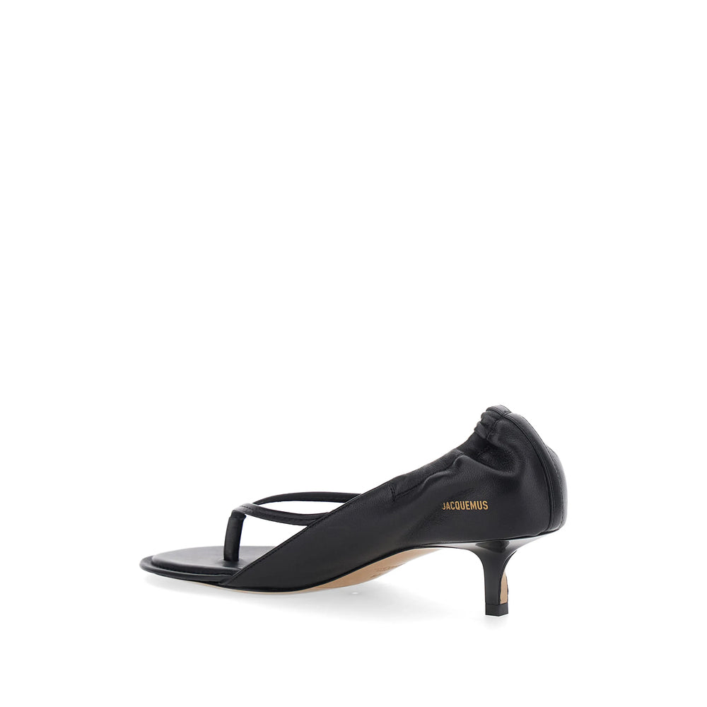 Jacquemus Black Shoes Women JACQUEMUS