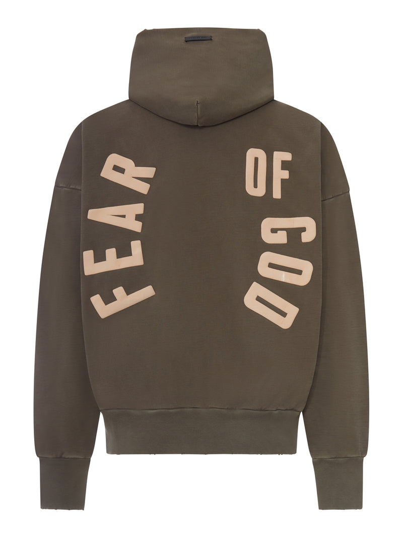 Fear Of God Men Classic Cotton Hoodie With Front Pocket FEAR OF GOD