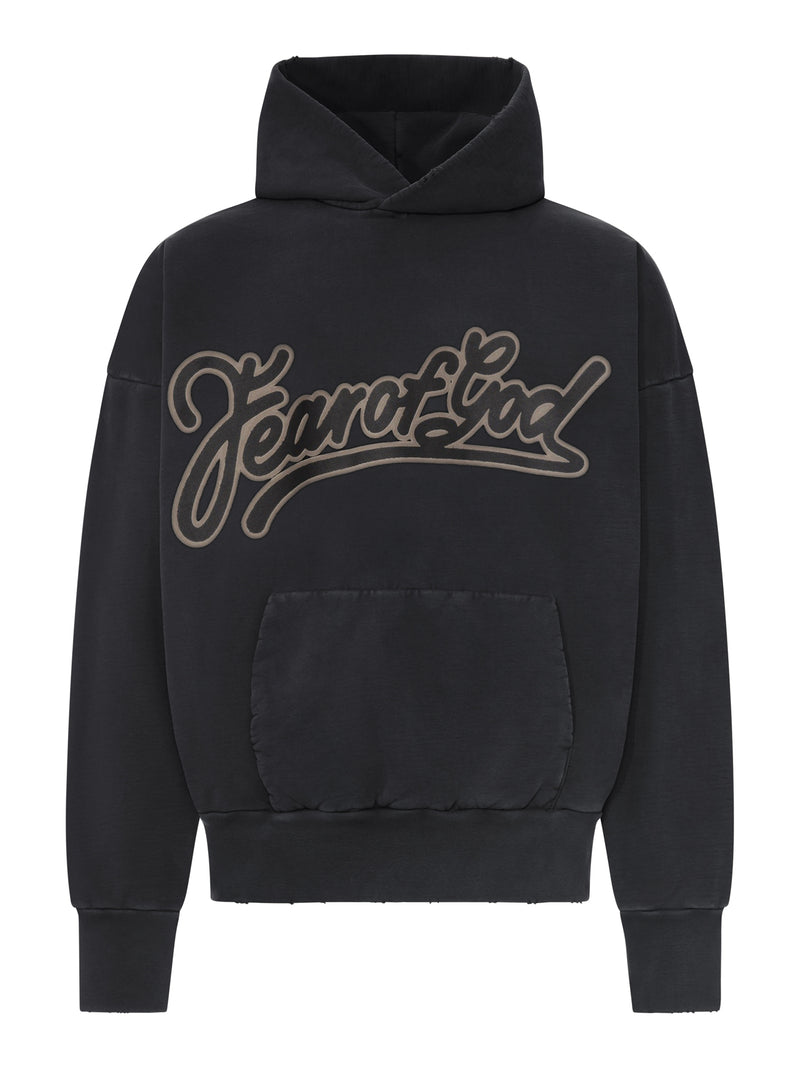 Fear Of God Men Classic Cotton Hoodie With Front Pocket FEAR OF GOD