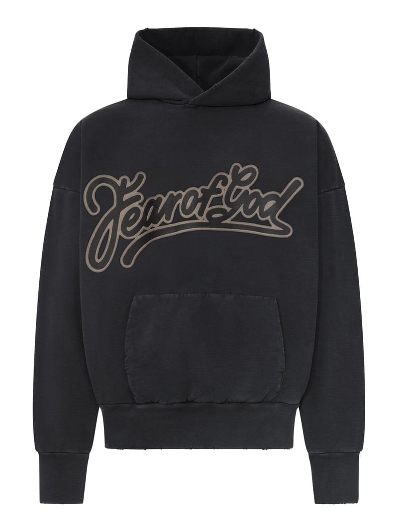 Fear Of God Men Classic Cotton Hoodie With Front Pocket FEAR OF GOD