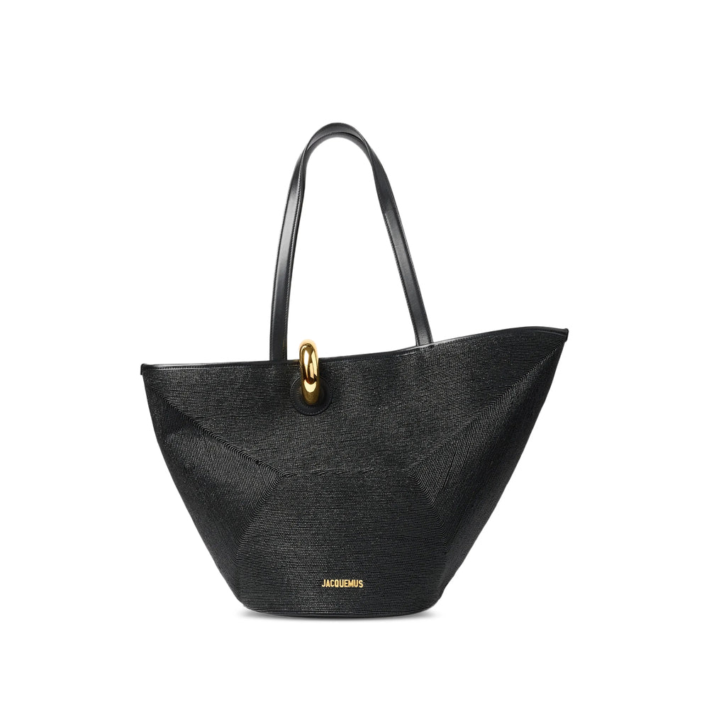 Jacquemus Black Tote Bags Women JACQUEMUS