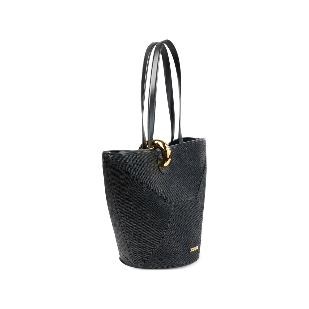 Jacquemus Black Tote Bags Women JACQUEMUS
