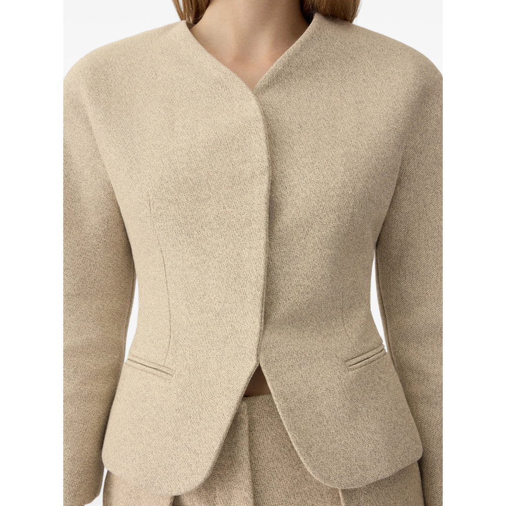 Jacquemus Neutrals Jackets - Cropped Jackets Women JACQUEMUS