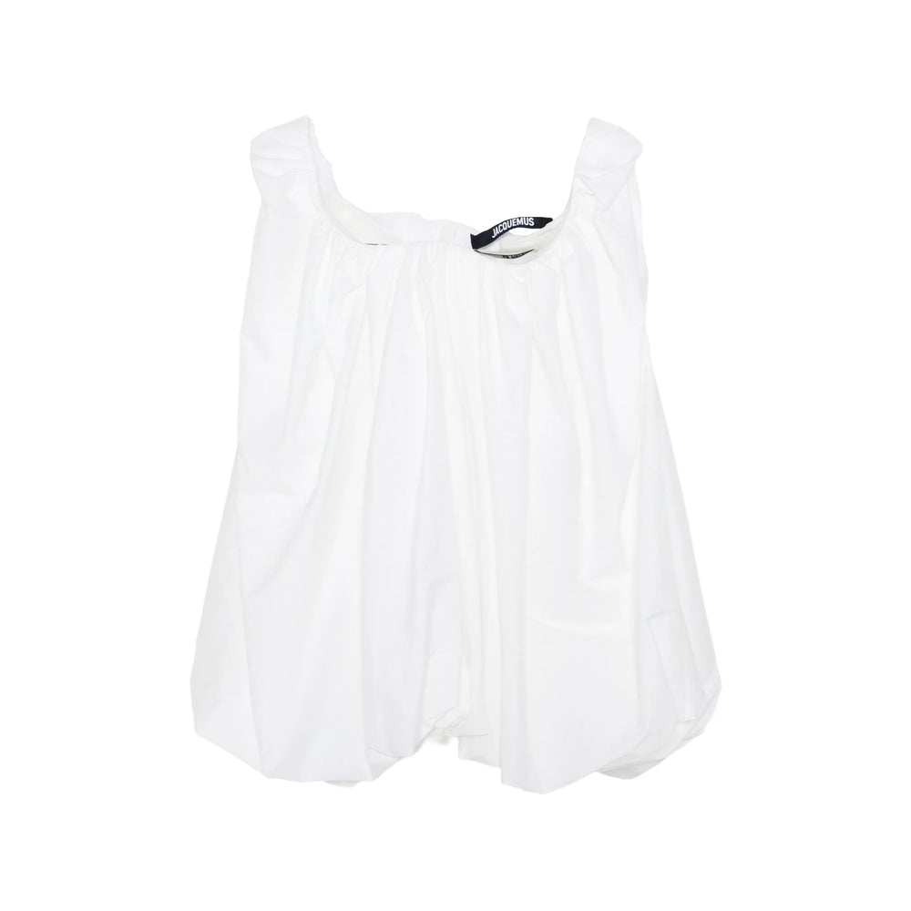Jacquemus White Tops - Blouses Women JACQUEMUS