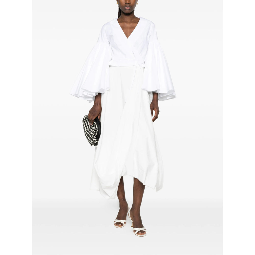 Jacquemus White Tops - Blouses Women JACQUEMUS