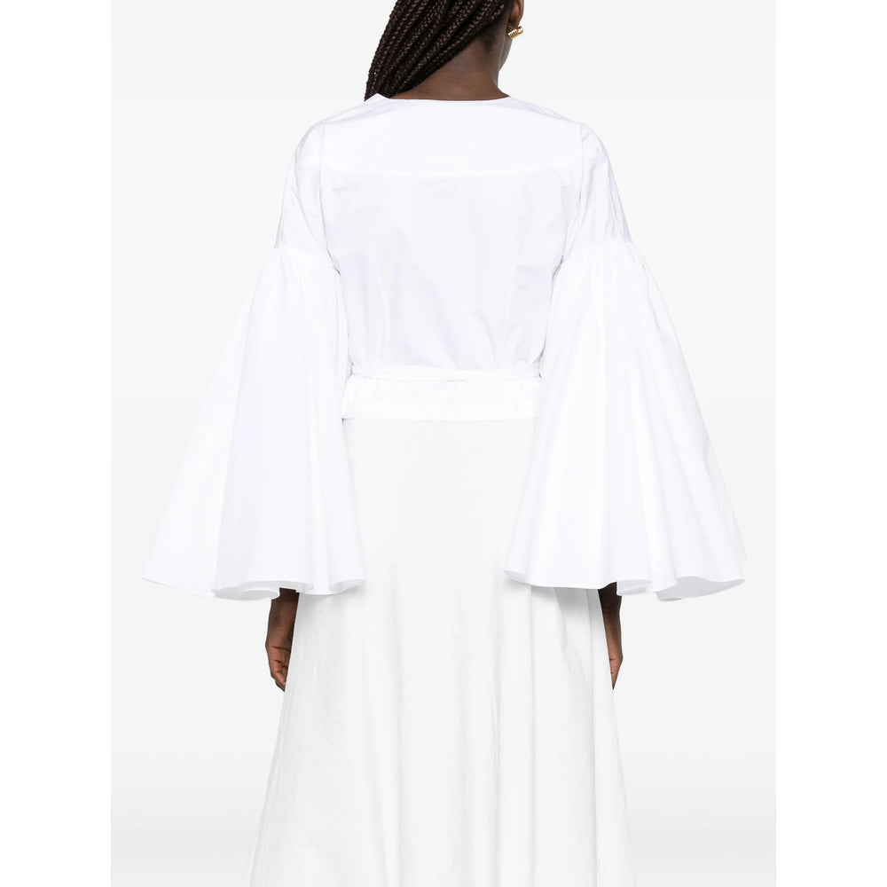 Jacquemus White Tops - Blouses Women JACQUEMUS