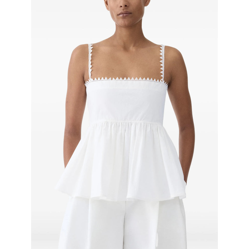 Jacquemus White Tops - Blouses Women JACQUEMUS