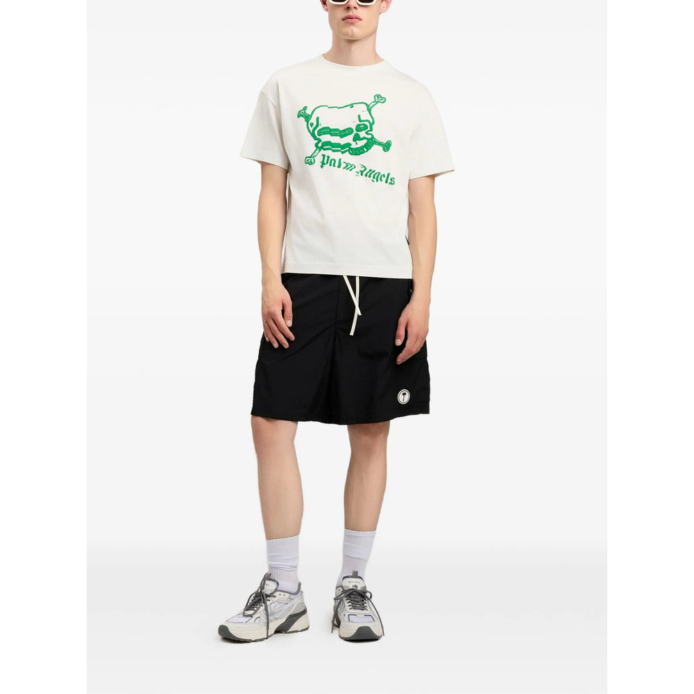 Palm Angels Neutrals T-Shirts & Vests - T-Shirts Men