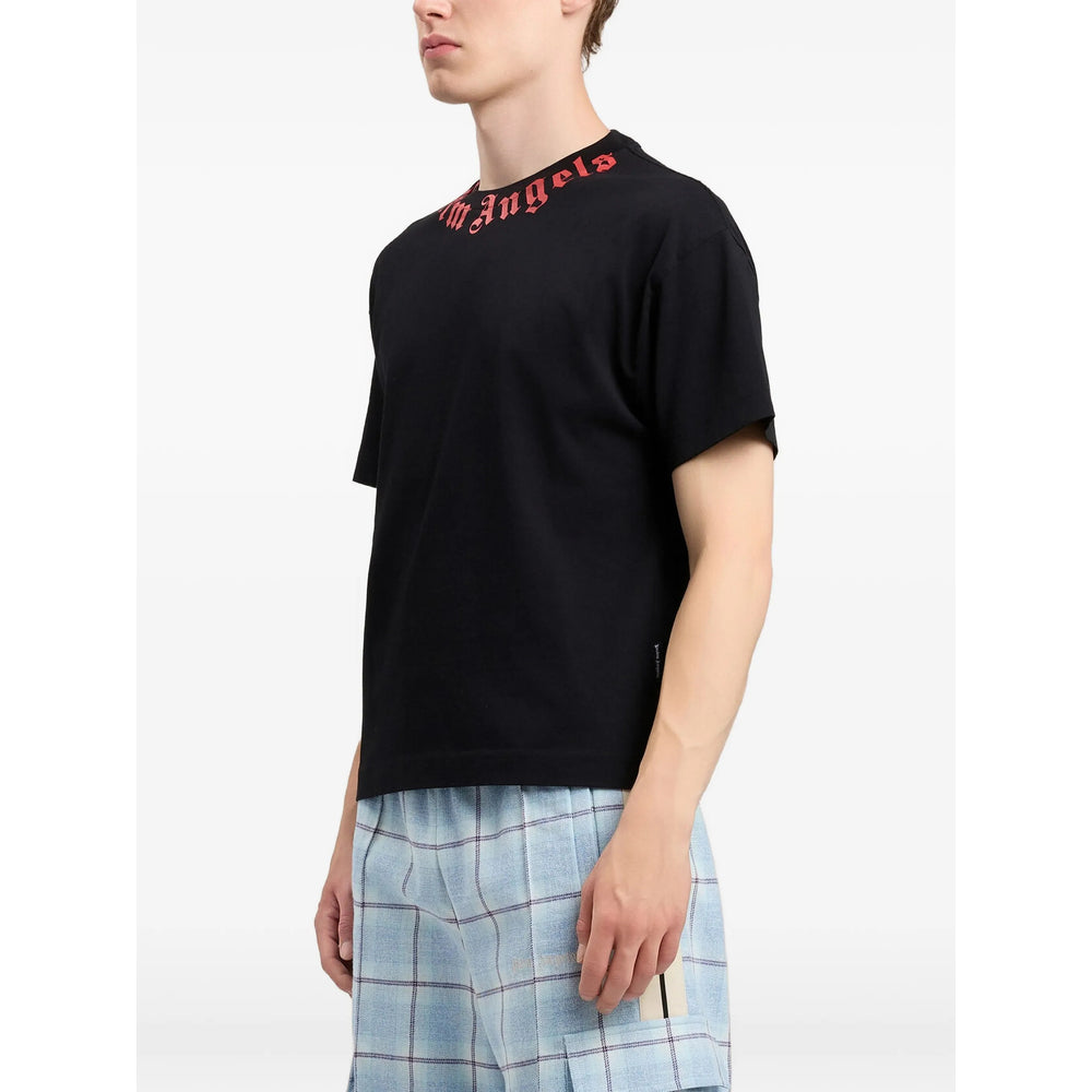 Palm Angels Black T-Shirts & Vests - T-Shirts Men PALM ANGELS