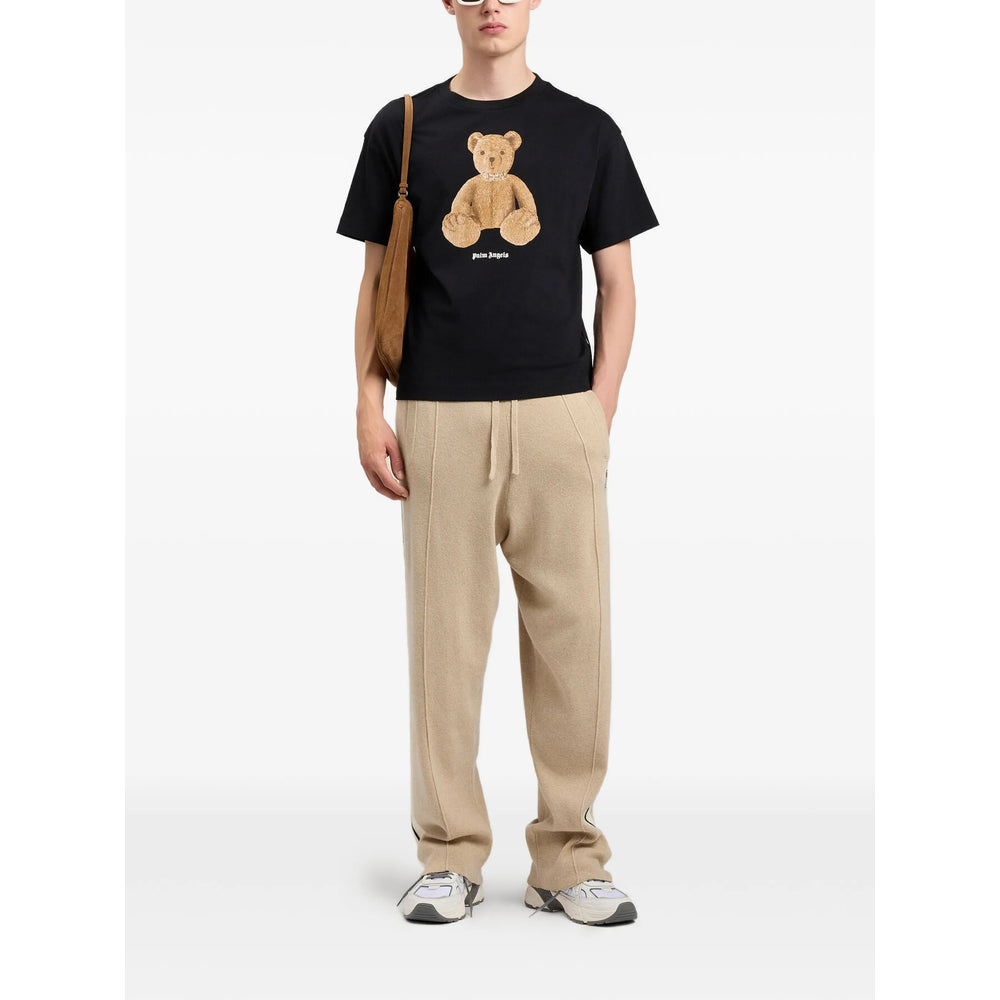 Palm Angels Black T-Shirts & Vests - T-Shirts Men PALM ANGELS