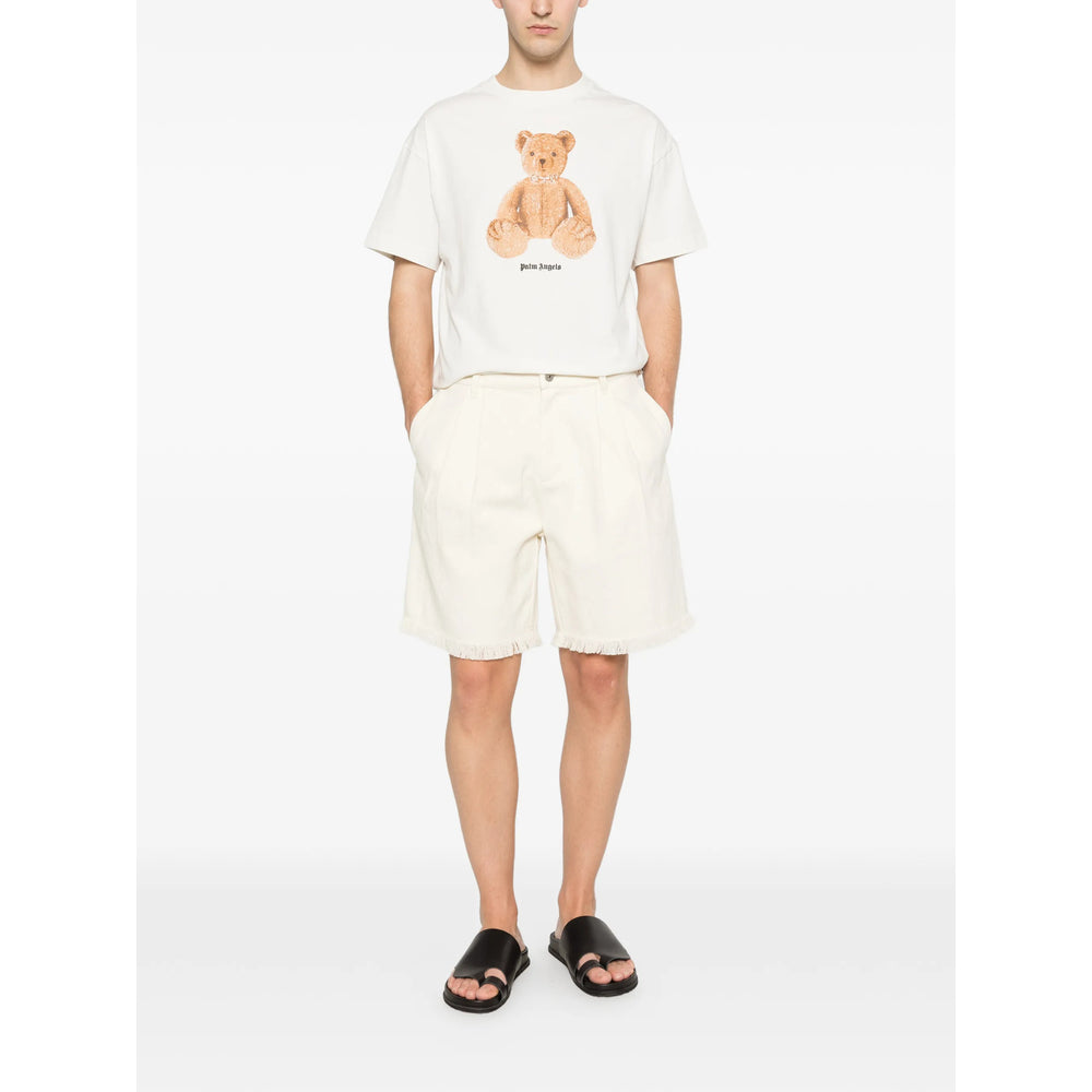 Palm Angels Neutrals T-Shirts & Vests - T-Shirts Men
