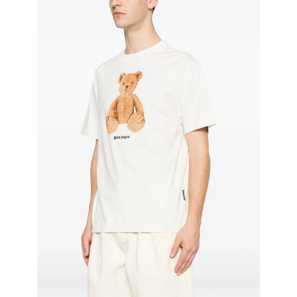 Palm Angels Neutrals T-Shirts & Vests - T-Shirts Men