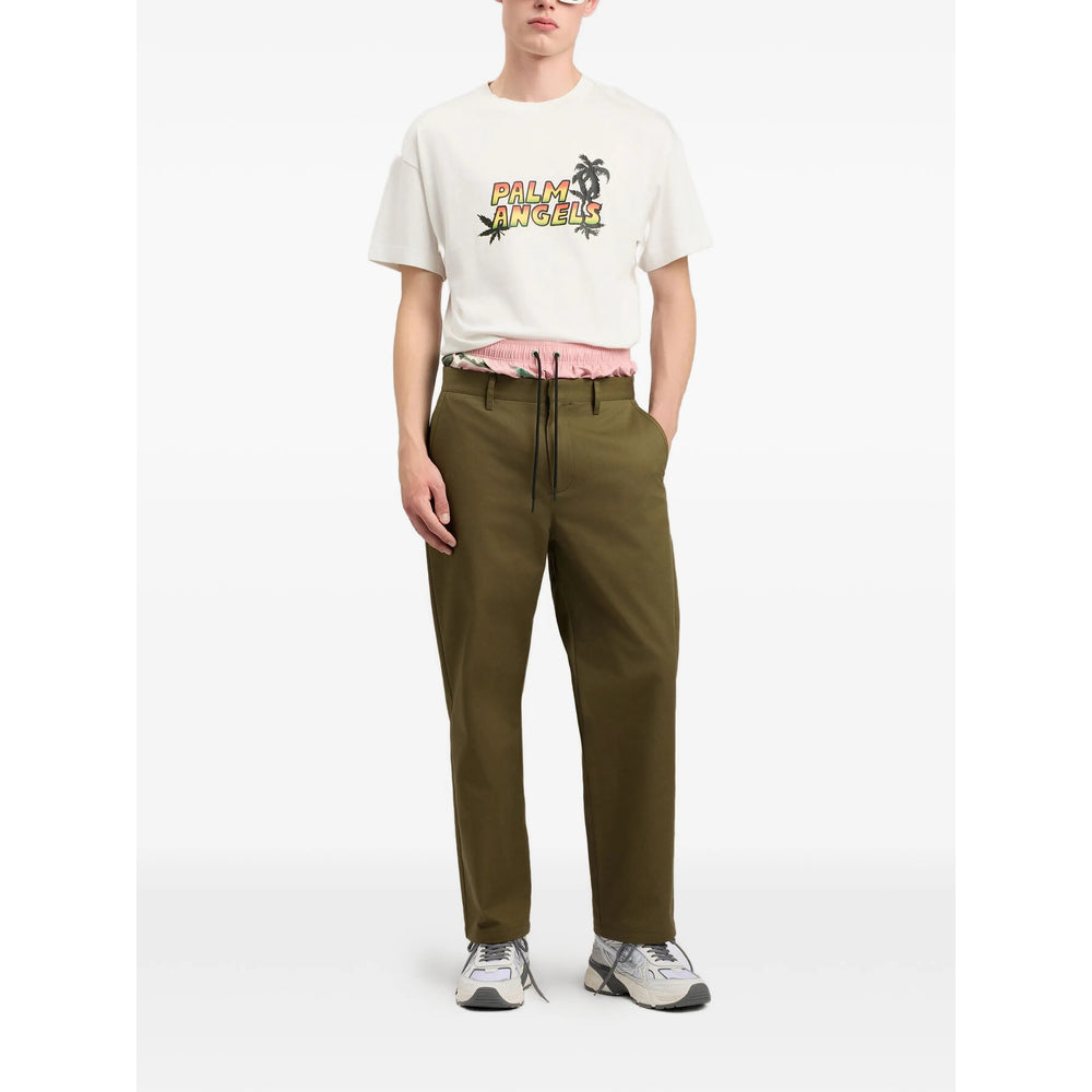 Palm Angels Neutrals T-Shirts & Vests - T-Shirts Men