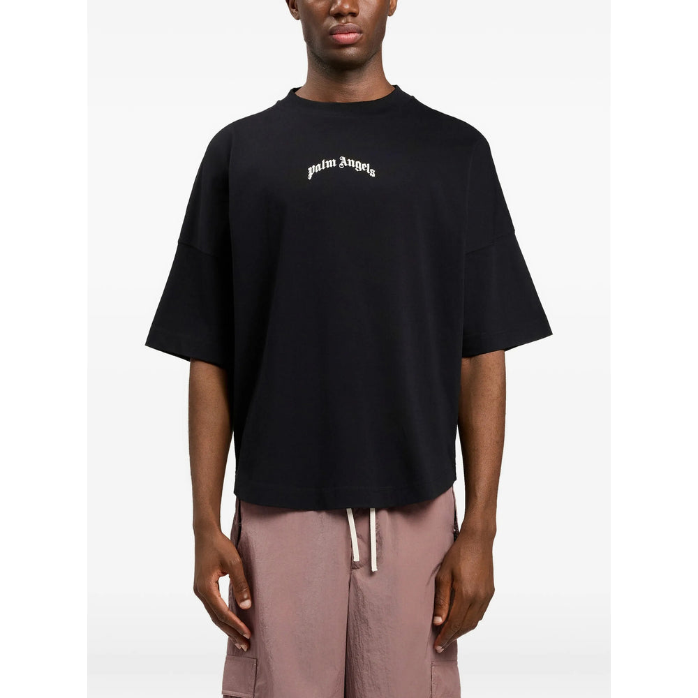 Palm Angels Black T-Shirts & Vests - T-Shirts Men PALM ANGELS