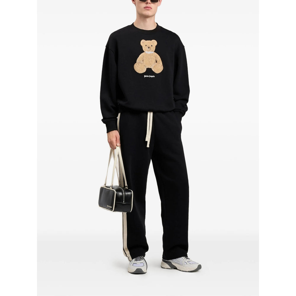 Palm Angels Black Sweaters & Knitwear - Sweatshirts Men PALM ANGELS