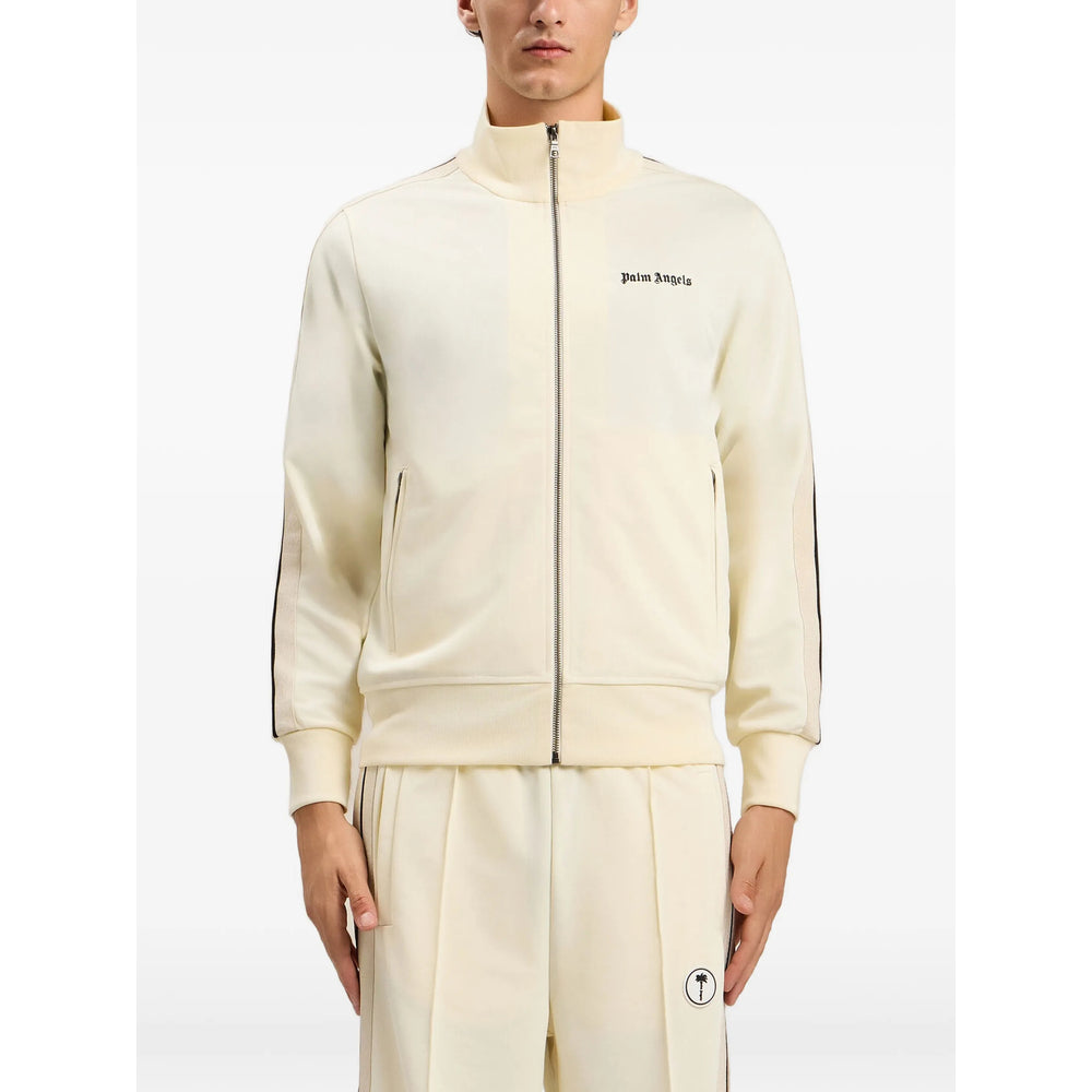 Palm Angels Neutrals Sweaters & Knitwear - Sweatshirts Men PALM ANGELS