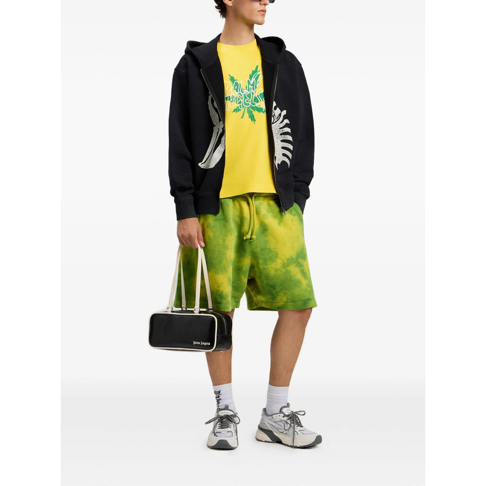 Palm Angels Yellow T-Shirts & Vests - T-Shirts Men PALM ANGELS