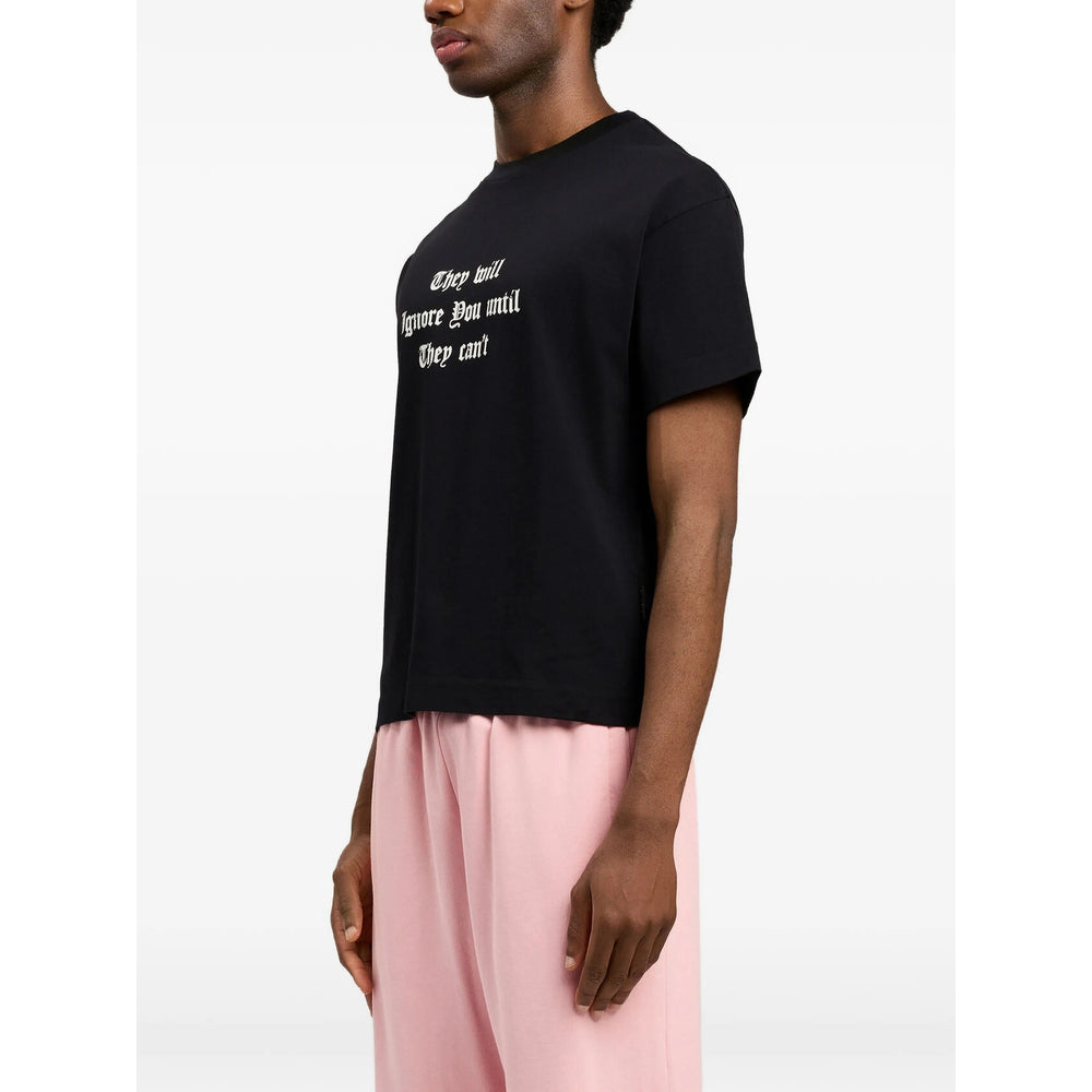 Palm Angels Black T-Shirts & Vests - T-Shirts Men PALM ANGELS